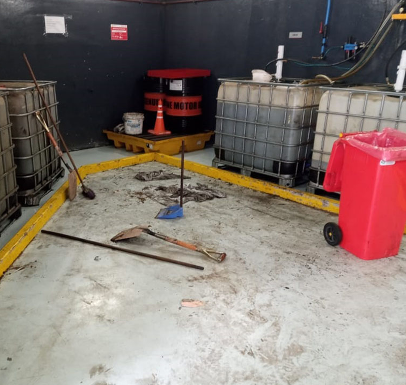 saneamiento de piletas naturales de lodos de perforación movil 2