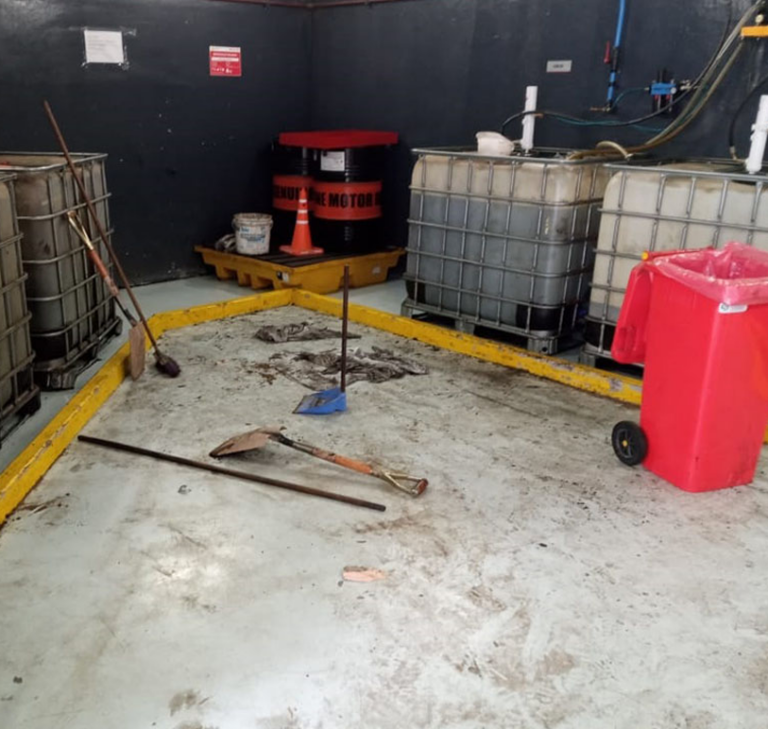 saneamiento de piletas naturales de lodos de perforación movil 2
